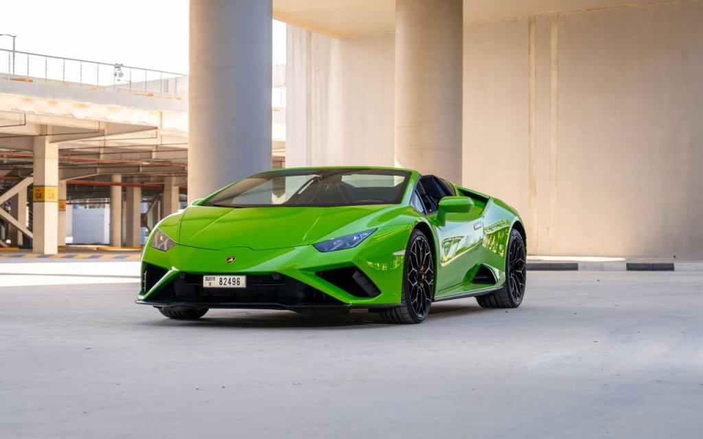 Lamborghini Evo Spyder 2022 Green