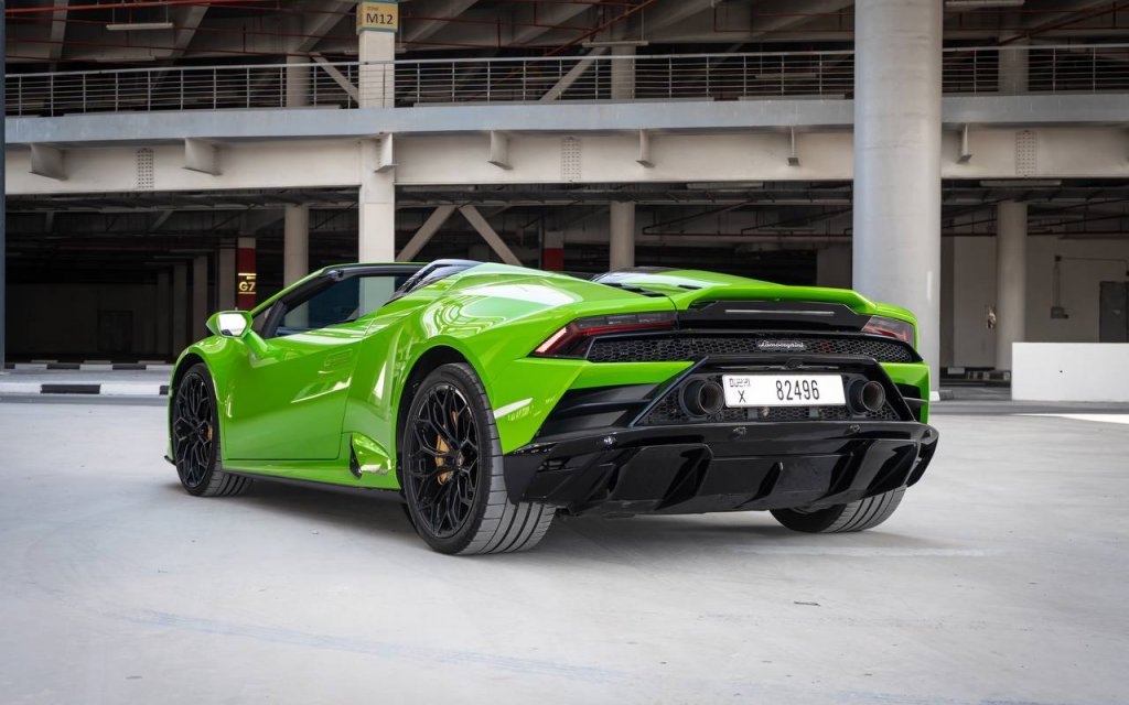 Lamborghini Evo Spyder 2022 Green